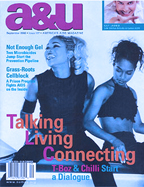 TLC and Jade Esteban Estrada on the cover of A & U Magazine