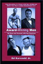 Jade Esteban Estrada on the cover of the book "Award-Winning Men"