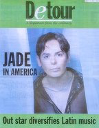 Jade Esteban Estrada on the cover of Detour Magazine