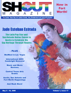 Jade Esteban Estrada on the cover of Shout Magazine