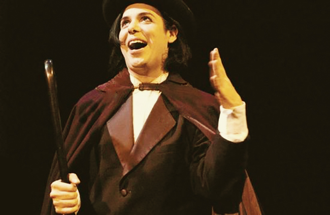 Jade Esteban Estrada portrays Oscar Wilde in "ICONS: The Lesbian and Gay History of the World, Vol. 1" 