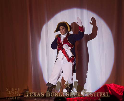Pretty Boy Rock performs at the 7th Annual Texas Burlesque Festival