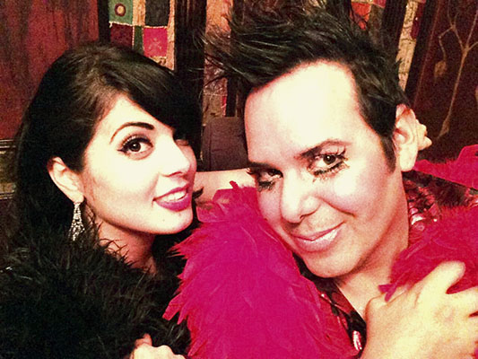 Jade Esteban Estrada and Miss V Haven at House of Blues in Houston Jade Esteban Estrada and Miss V Haven at House of Blues in Houston