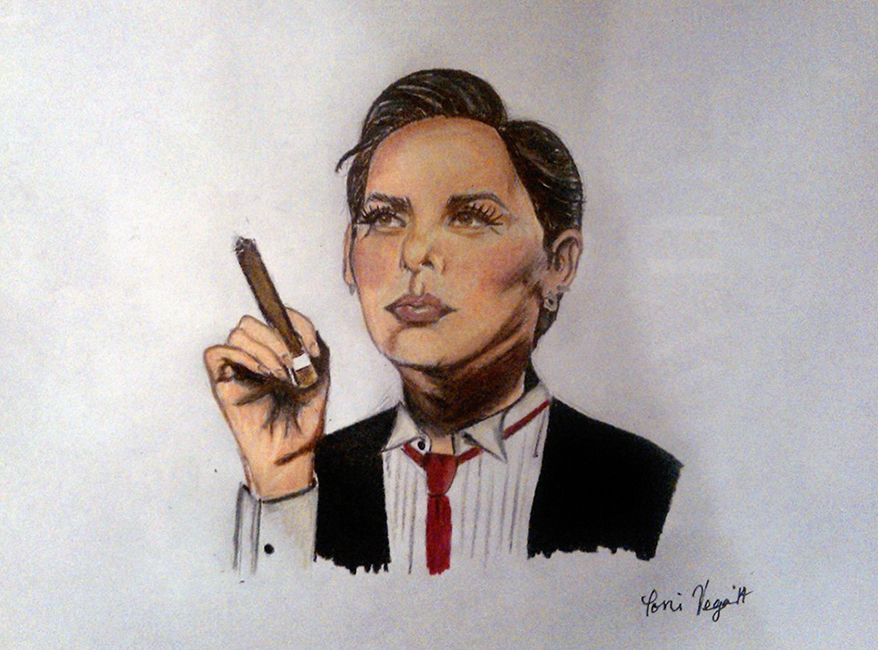 "Queen Boylesque: Portrait of Performance Artist/Journalist Jade Esteban Estrada" by TONI VEGA