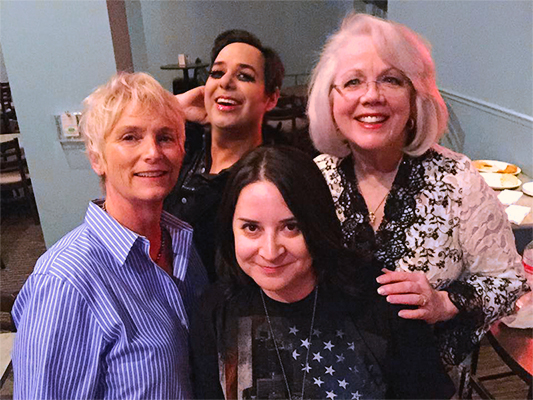 Poppy Champlin, Jade Esteban Estrada, Sandra Valls and Vickie Shaw at Laugh Out Loud Comedy Club Poppy Champlin, Jade Esteban Estrada, Sandra Valls and Vickie Shaw at Laugh Out Loud Comedy Club